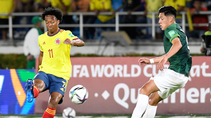 or acumulación de tarjetas, Cuadrado fue desconvocado de la Selección Colombia