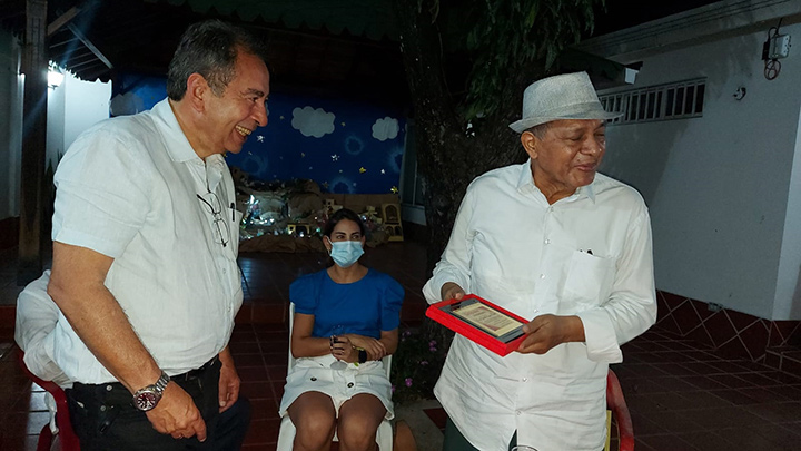 Despedida de Ángel Romero