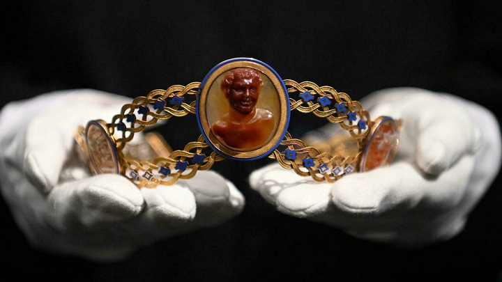 Millonaria subasta de dos diademas de la esposa de Napoleón./Foto: internet