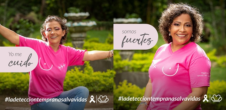 Participan activamente en centros comerciales y almacenes para fomentar el autoexamen.