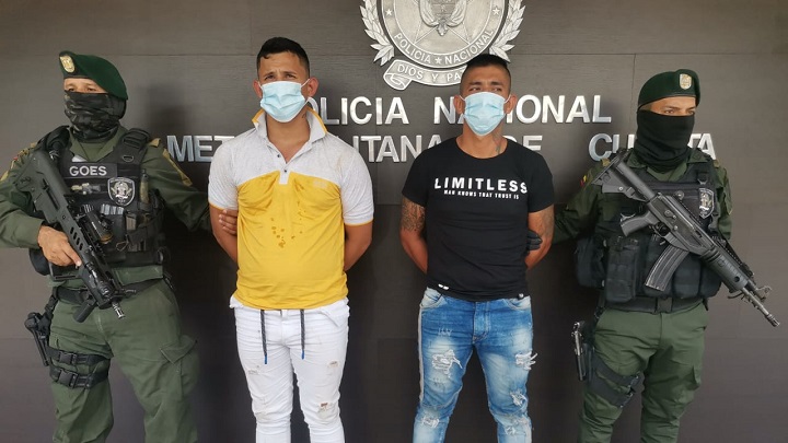 Fueron procesados por los delitos de porte, tráfico y fabricación de armas de fuego.