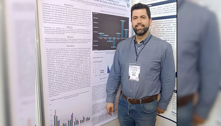 Doctor Santiago Sánchez Pardo, especialista en Medicina Interna e Infectología