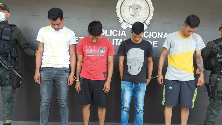 El 14 de junio, la Policía Metropolitana de Cúcuta dio a conocer la detención de cuatro hombres que pertenecerían al Tren de Aragua.