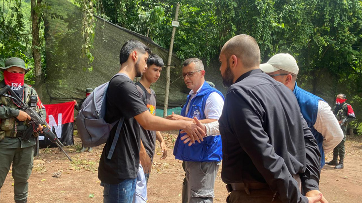 el ELN manifestó que el secuestro se produjo para ejercer 'control social' 