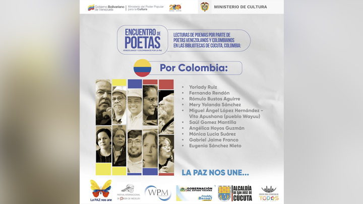 Encuentro Binacional de Poesía./Cortesía. 