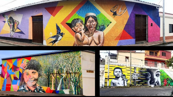 Murales colectivo 'Esquema' 