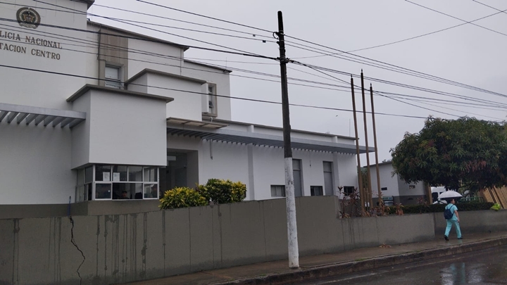 Fuga masiva de la estación Centro de la Policía