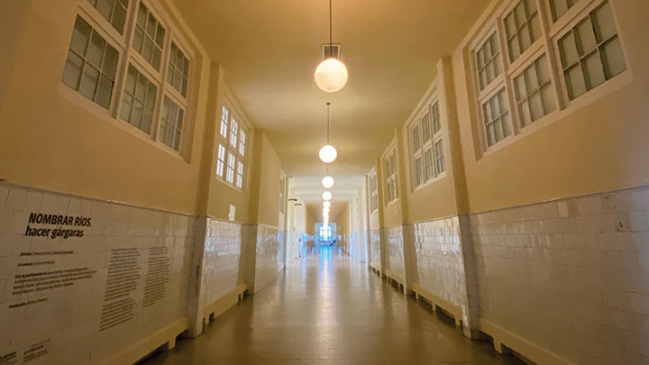 Entrada a la exposición de Juntos Aparte, sobre Cúcuta y su zona fronteriza.