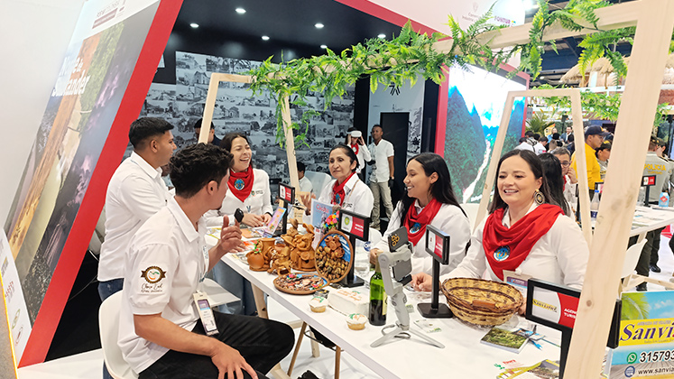 Más de 100 operadores turísticos de Norte de Santander asistieron a la Vitrina de Anato para mostrar los encontos de la región. / Foto Leonardo Favio Oliveros-La Opinión