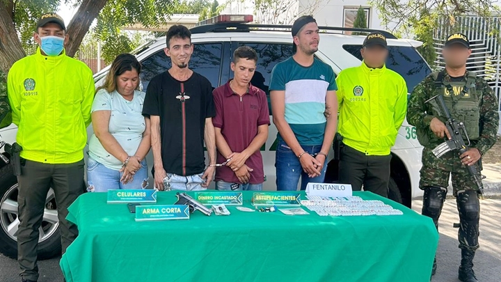 En cuatro allanamientos capturaron a presuntos expendedores.