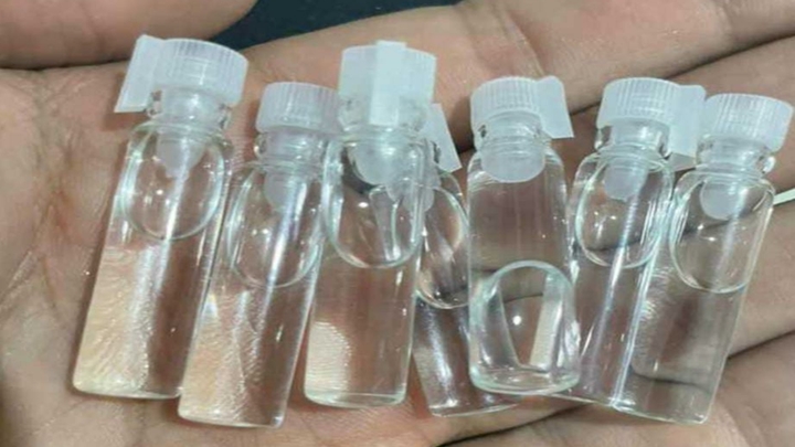 Así venderían en La Parada las dosis de fentanilo.