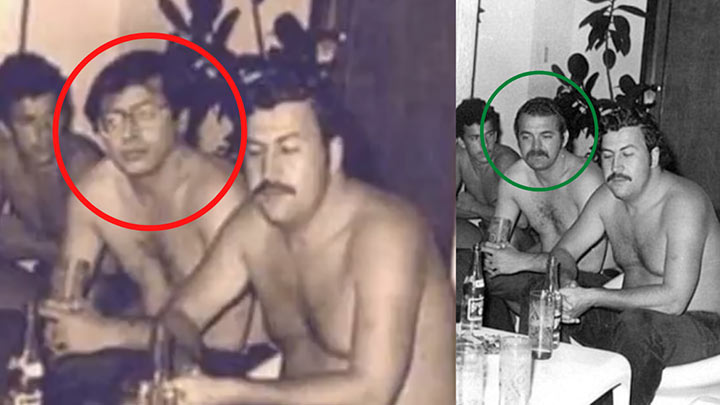 Foto de Petro junto a Pablo Escobar es un montaje./Foto: internet
