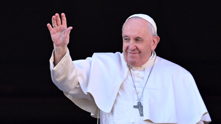 El papa Francisco también llamó a no usar la comida "como arma", en alusión a los conflictos que asolan sobre todo el cuerno de África./Foto: AFP