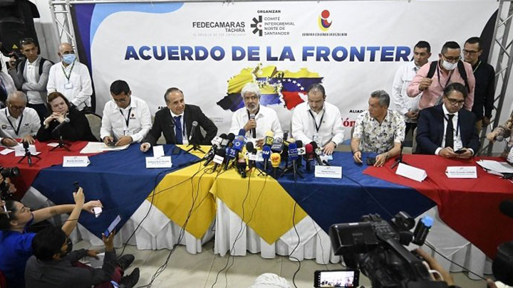 El ministro de Comercio, Germán Umaña, explicó los detalles de la deuda que tiene Venezuela./Foto: La Opinión