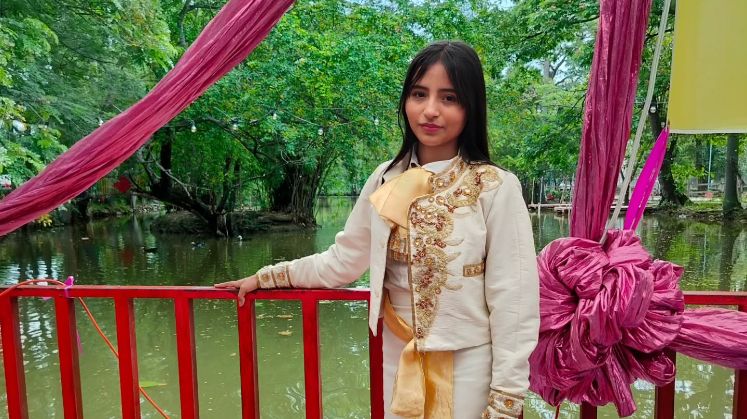 En 2023, la nortesantandereana participó en el programa de canto ‘La Voz Kids’. 