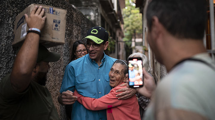 Capriles y Maduro se enfrentarían en un nuevo duelo en las urnas./Foto: AFP