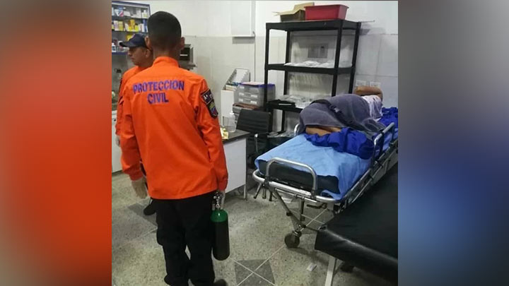 Seis personas resultaron heridas tras explosión de granada fragmentaria en Ureña./Foto: cortesía