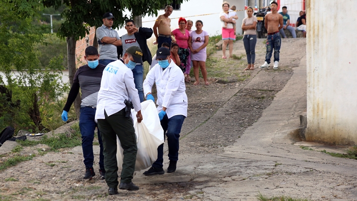 Momentos de dolor por el asesinato del venezolano