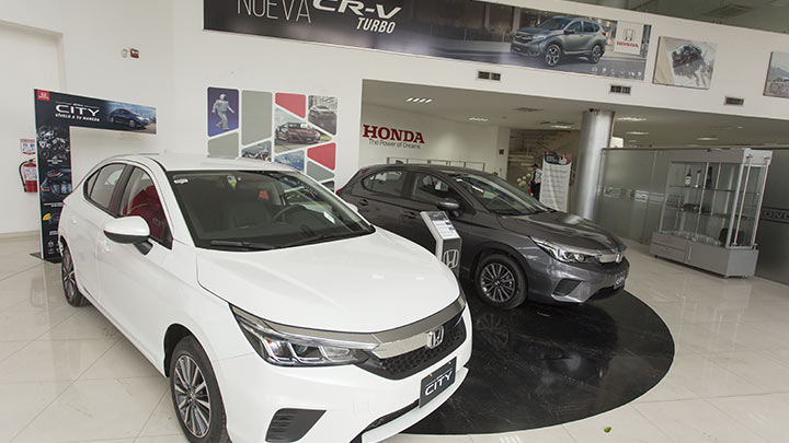 Honda: la única marca automotriz que ha disminuido la emisión de CO2 en el país./Foto: Juan Pablo Cohen - La Opinión