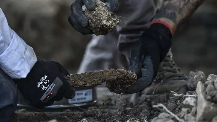 Lo hallado por la UBPD será analizado por Medicina Legal.
