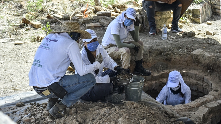 La Unidad de Búsqueda halló vestigios