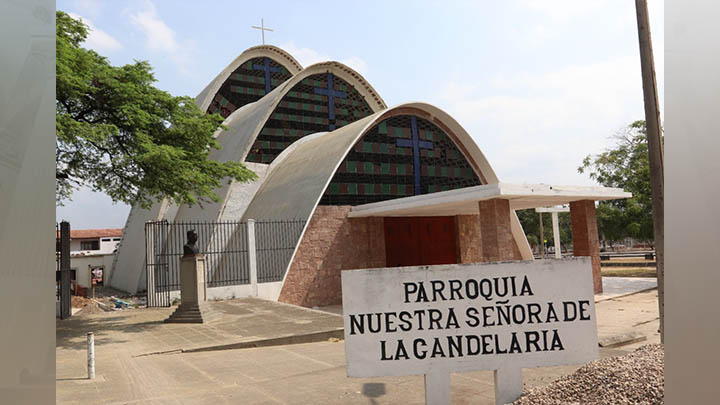 Iglesia Nuestra Señora de la Candelaria./Foto: La Opinión.
