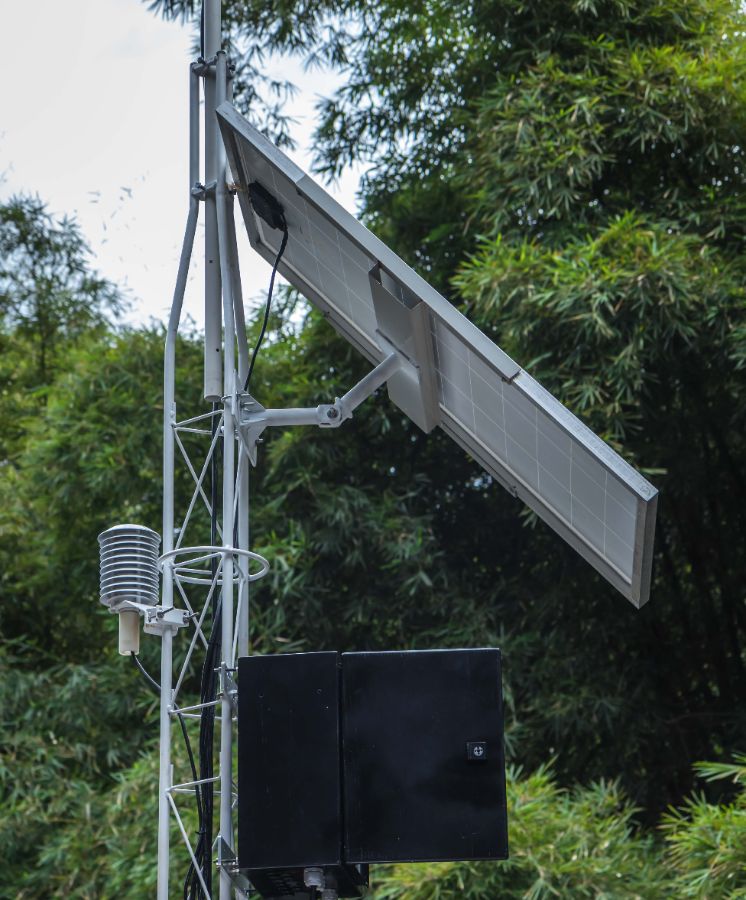 Estación hidroclimática automatizada. 
