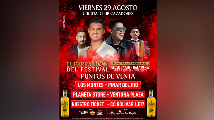 El concierto exclusivo reunirá en una sola tarima a cuatro grandes representantes del vallenato.