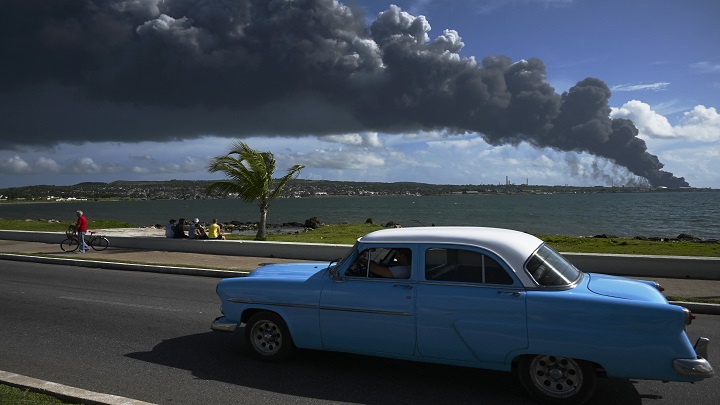 Hay 77 personas quemadas y 17 desaparecidas tras incendio en Cuba./Foto: AFP