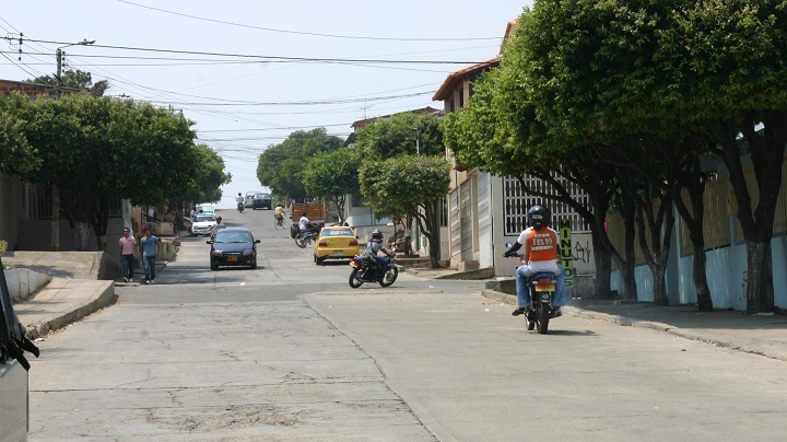 Hurto en motocicleta.