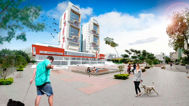 Proyecto Ixora Centro Administrativo Cúcuta 300 años