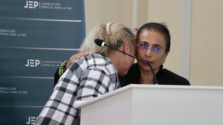 Momentos tristes para los familiares de las víctimas