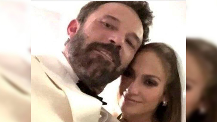 J Lo y Ben Affleck se casaron en Las Vegas./Foto: internet