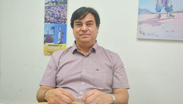 Juan Gabriel Pérez, presidente de la Cámara Colombo Venezolana. Foto La Opinión