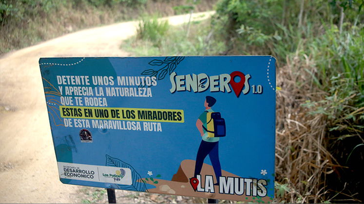 Ayer, en la vereda de La Mutis el panorama era desolador. 