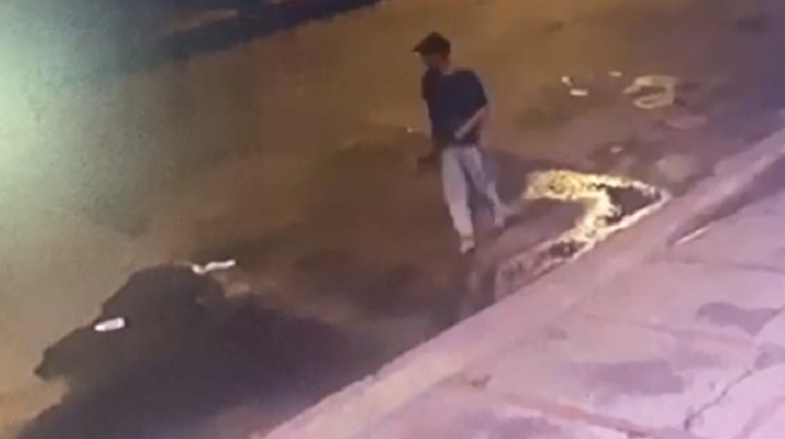 El sujeto que ingresó a la vivienda