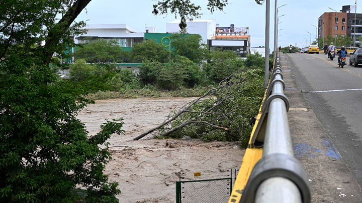 Lluvias en Cúcuta causan grandes afectaciones. 
