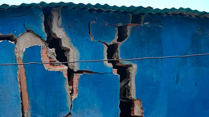 Afectaciones en viviendas. /La Opinión