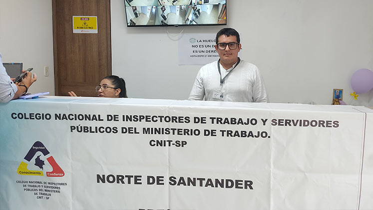 Luis García, presidente del CNIT. / Foto Leonardo Favio Oliveros-La Opinión