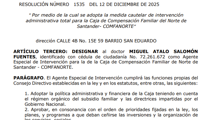 CAJA DE COMPENSACION