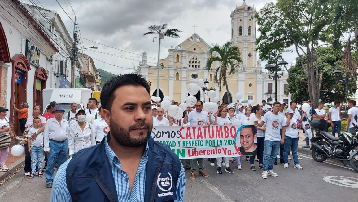 Marcha por secuestrado