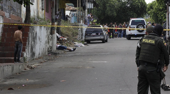 Las balas que, presuntamente, Edison García consiguió para la banda de ‘Saúl’ fueron utilizadas en la masacre donde murieron cuatro hombres, en el barrio Pueblo Nuevo, el año pasado.