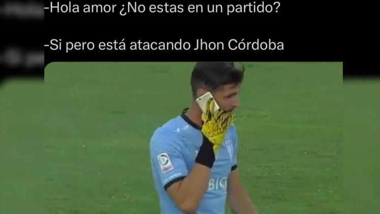 meme de Jhon Cordoba