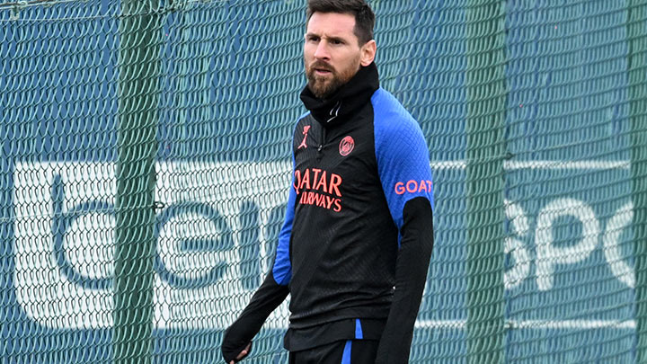 Messi se prepara para reaparecer con el PSG tras su título mundial./Foto: AFP
