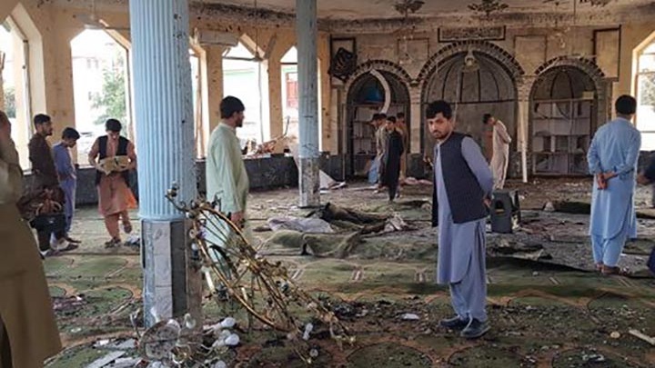 Al menos 18 muertos en la explosión de una mezquita en Afganistán./Foto: internet