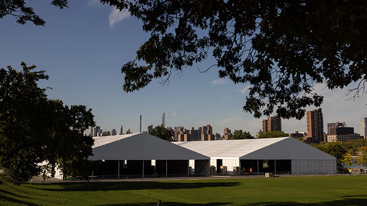 Nueva York, el santuario de la inmigración, desbordado./Foto: AFP