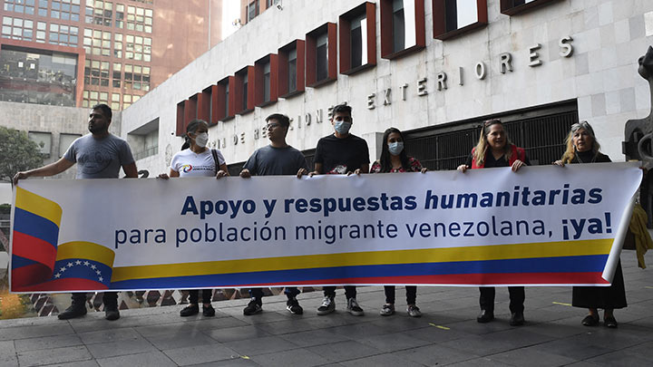 Migrantes regresan a Venezuela tras veto de EE. UU./Foto: AFP