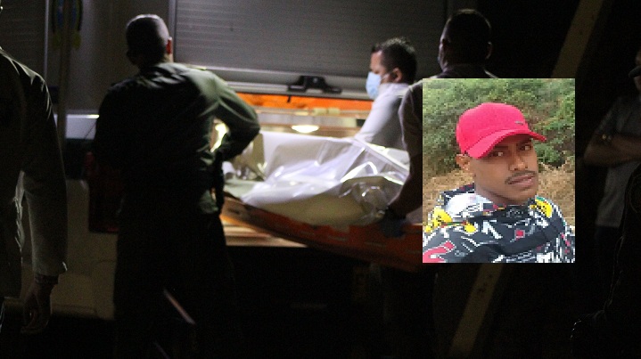 La Brinho llegó al lugar para recopilar pruebas sobre el hecho de sangre.