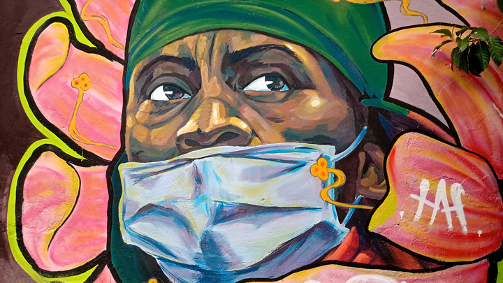  Fueron dispuestos 25 espacios para el festival de muralismo.