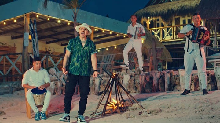 El videoclip, de su nuevo sencillo, fue grabado en Getsemaní, Cartagena. 